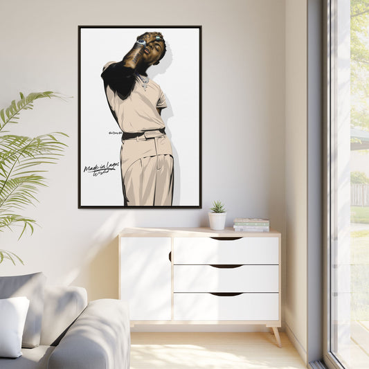 Wizkid | Made in Lagos Minimalist Portrait