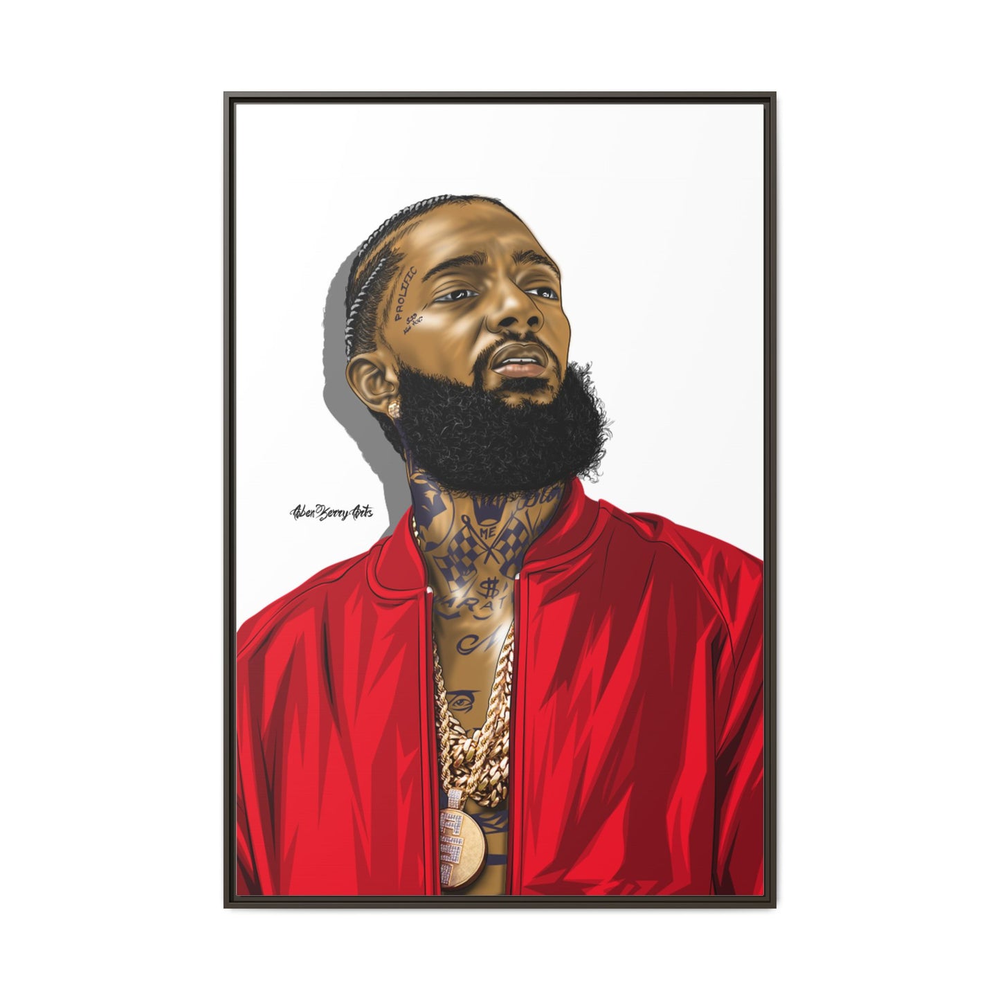 Nipsey Hussle Portrait | The Marathon Legacy