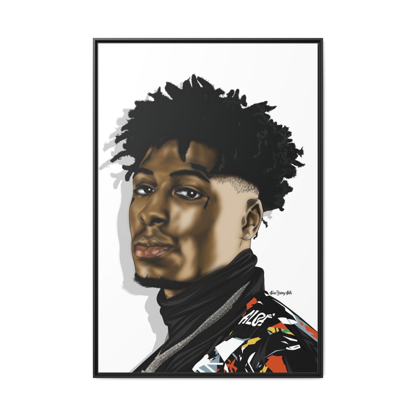 NBA YoungBoy Portrait | Grit & Glory Artwork