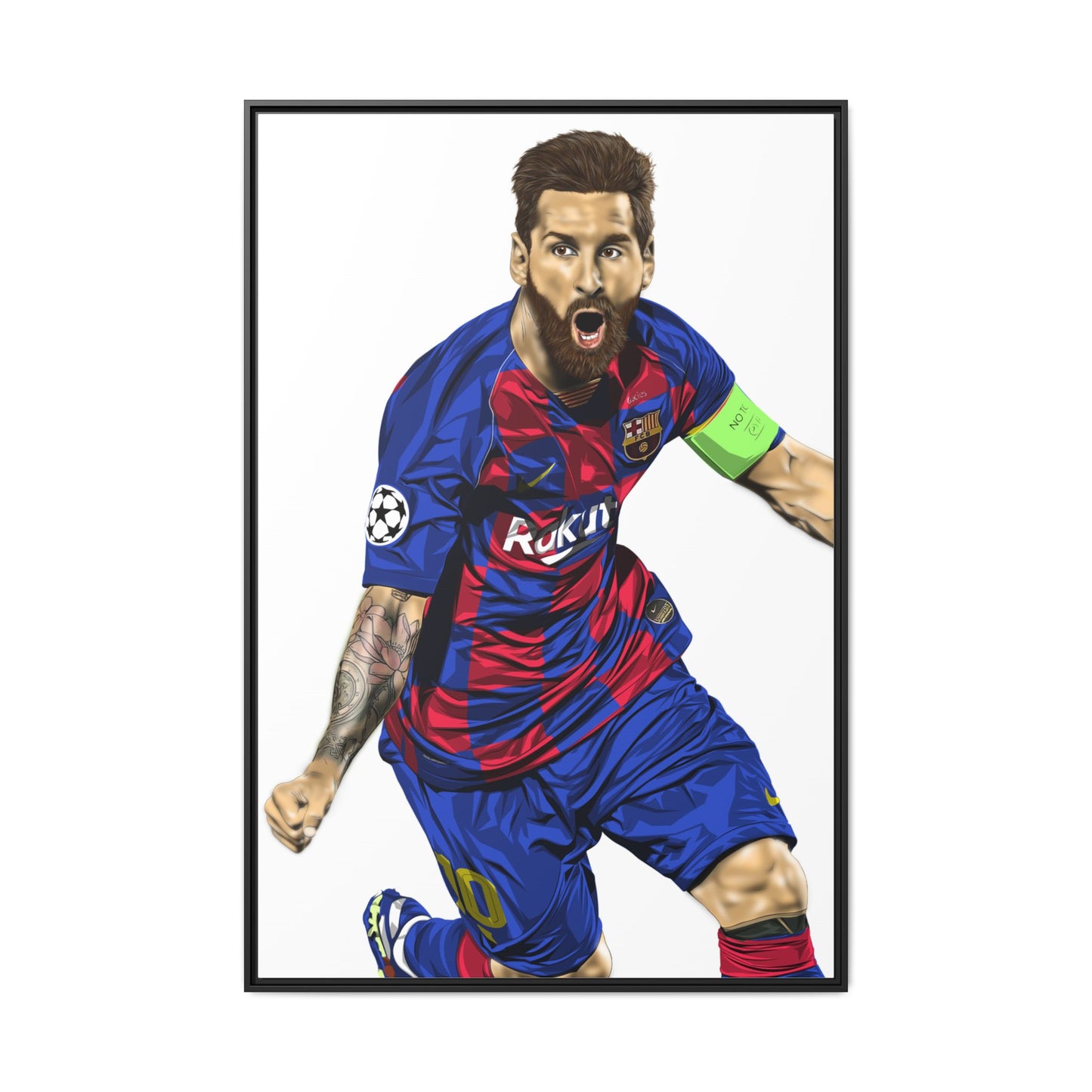 Lionel Messi Portrait | Eternal Greatness Artwork