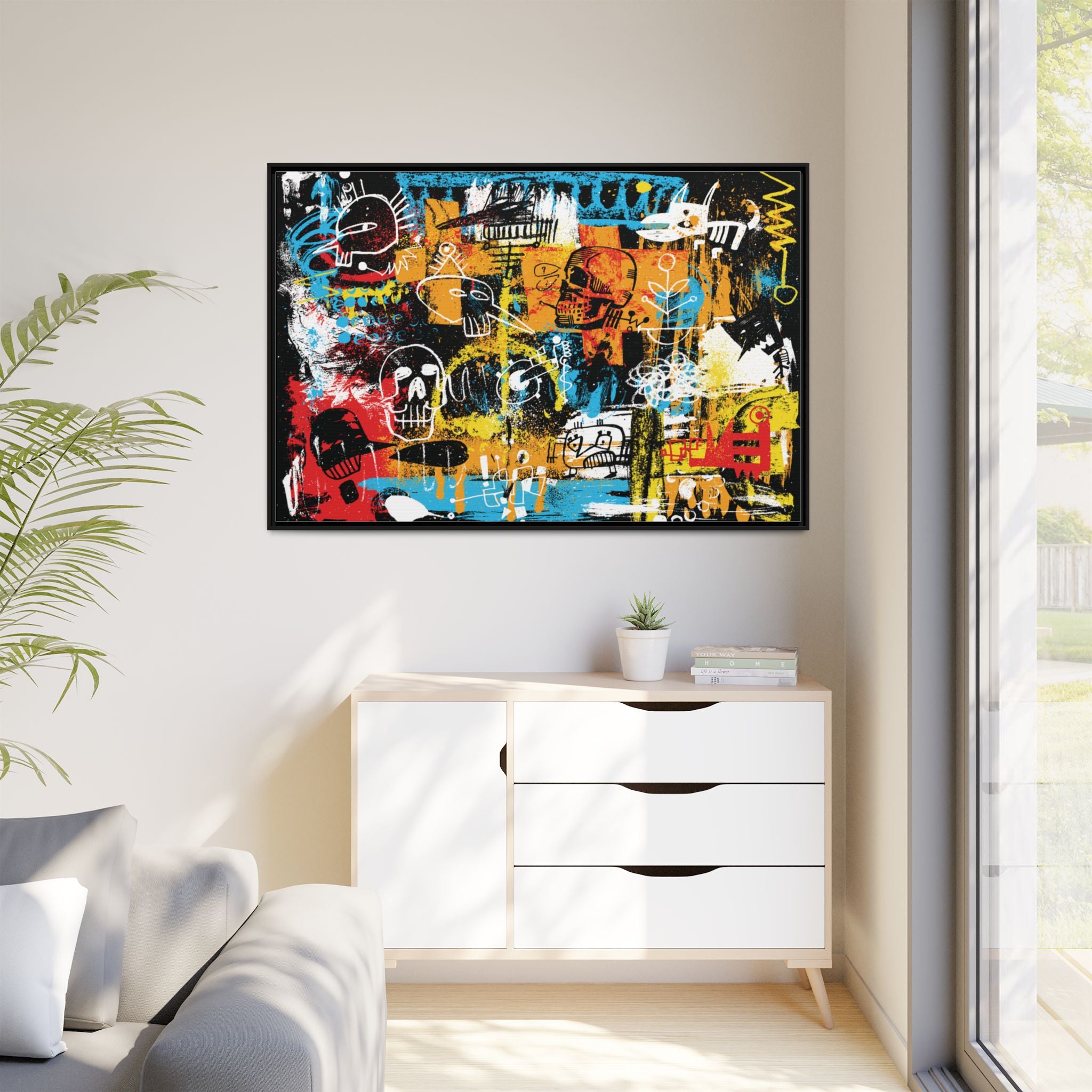 Fragments of Noise – Abstract Street Art Wall Art | AbenKerryArts
