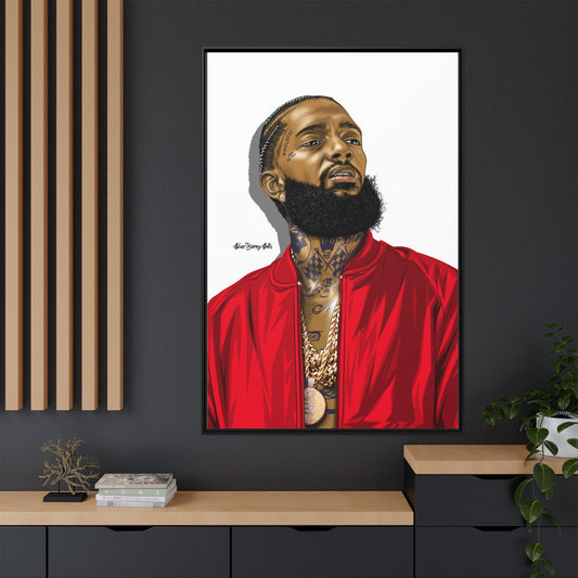 Nipsey Hussle Portrait | The Marathon Legacy