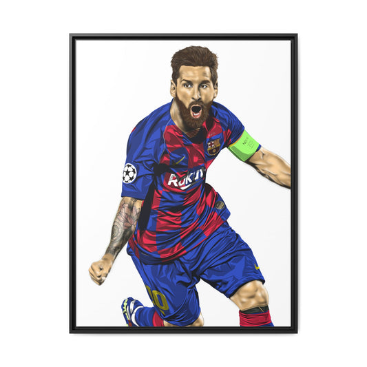 Lionel Messi Portrait | Eternal Greatness Artwork