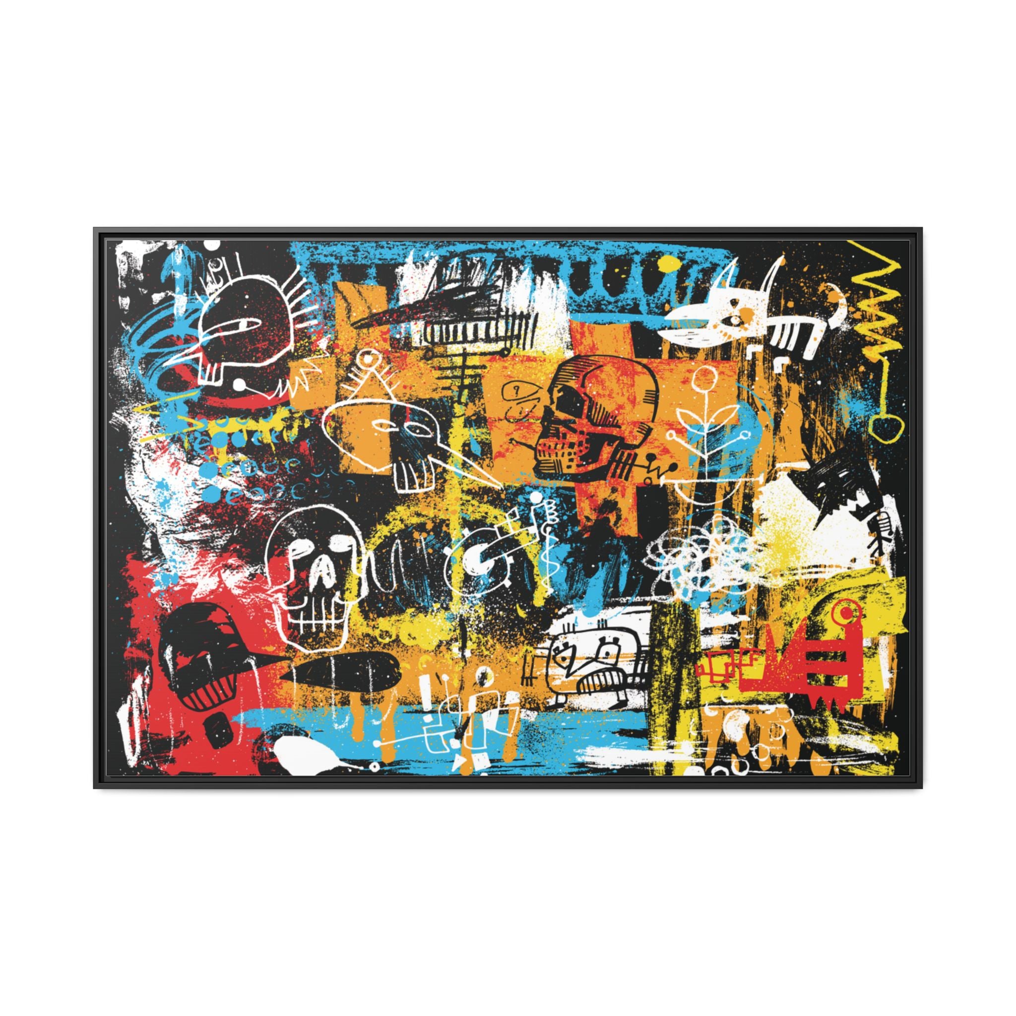 Fragments of Noise – Abstract Street Art Wall Art | AbenKerryArts