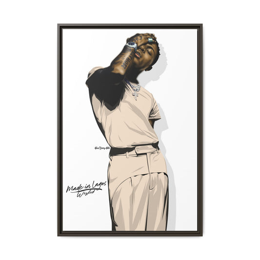 Wizkid | Made in Lagos Minimalist Portrait